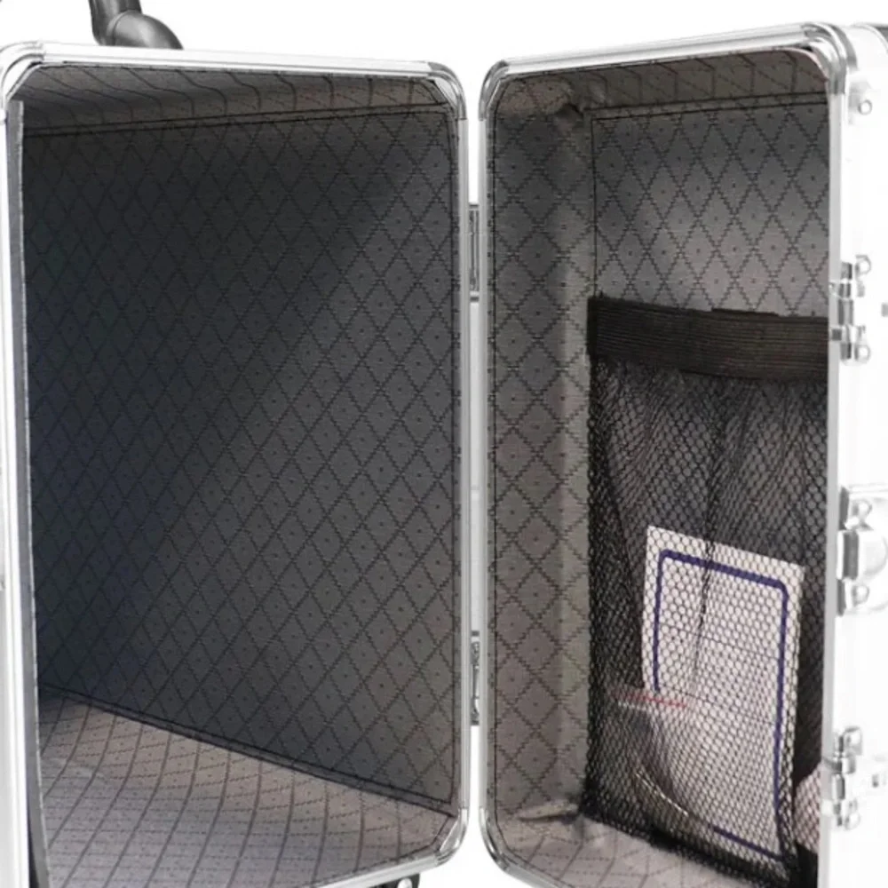 Silver Portable Jewerly Case